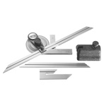Facom 360°  Vernier  Bevel Precision Protractor, 315 mm Stainless Steel Blade