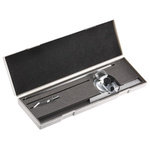 MikronTec 360° Metric Bevel Protractor, 300 mm Stainless Steel Blade