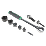 Greenlee , 10 Piece Punch and Die Tool, ISO 16, ISO 20, ISO 25, ISO 32, ISO 40, Circular, Hand Operation