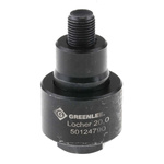 Greenlee Punch and Die Tool, 20.0mm, Circular, Hydraulic Operation