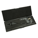 RS PRO 360°  Vernier  Bevel Protractor, 150 mm Alloy Steel Blade