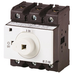 Eaton 3 Pole DIN Rail Non Fused Isolator Switch - 100 A Maximum Current, 37 kW Power Rating, IP65