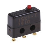 SPDT-NO/NC Button Subminiature Micro Switch, 7 A @ 250 V ac