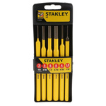 Stanley 6-Piece Punch Set, Pin Punch, 1.5 → 3 mm Shank