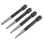 Eclipse 4-Piece Punch Set, Centre Punch, 1/4 → 1/8 in Shank