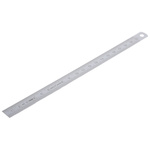 MikronTec 200mm Stainless Steel Metric Ruler, With UKAS Calibration