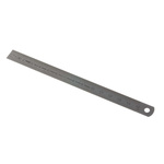 MikronTec 150mm Stainless Steel Metric Ruler, With UKAS Calibration