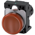 Siemens, SIRIUS ACT Amber LED Indicator, 22mm Cutout, Round