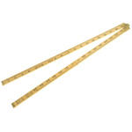 Sybren 1m Wood Imperial, Metric Folding Ruler