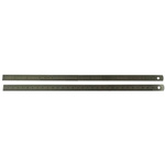 RS PRO 300mm Steel Imperial, Metric Ruler