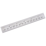 Starrett 150mm Steel Imperial, Metric Ruler