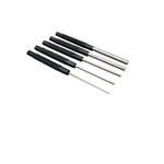 RS PRO 5-Piece Punch Set, Parallel Pin Punch, 3.2 - 9.5 mm Shank, 205 mm Overall
