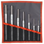 Facom 9-Piece Punch, 1.5 mm, 2.5 mm, 2 mm, 3.5 mm, 3 mm, 4 mm, 5 mm, 6 mm Shank