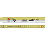 Wiha 2m Glass Fiber Reinforced Polyamide Imperial Folding Ruler