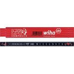 Wiha 2m Glass Fiber Reinforced Polyamide Imperial Folding Ruler