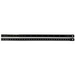 300mm Steel Imperial, Metric Rule