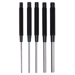 Starrett 5-Piece Centre Punch, Centre Punch, 3 mm, 5 mm, 6 mm, 8 mm, 9.5 mm Shank, 200 mm Overall