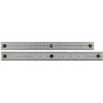 RS PRO 300mm Stainless Steel Imperial, Metric Ruler, With UKAS Calibration