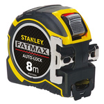 Stanley FatMax 8m Tape Measure, Metric, With RS Calibration