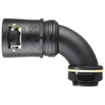 Adaptaflex M20 90° Elbow Cable Conduit Fitting, Black 16mm nominal size