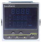 Eurotherm P104 PID Temperature Controller, 96 x 96mm, 3 Output Logic, Relay, 100  230 V ac Supply Voltage
