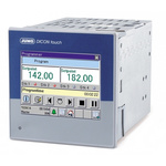 Jumo DICON Touch PID Temperature Controller, 96 x 96mm, 2 Output Relay, 20 → 30 V ac/dc Supply Voltage