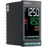 Gefran 1250 PID Temperature Controller, 48 x 96mm, 3 Output Analogue, Relay, 100  240 V ac Supply Voltage