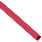 RS PRO Heat Shrink Tubing, Red 4.8mm Sleeve Dia. x 1.2m Length 2:1 Ratio