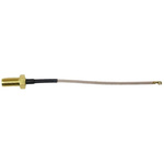 RF Solutions Male U.FL to Female SMA RG178 Coaxial Cable, 50 Ω