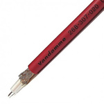 Van Damme Red Unterminated to Unterminated RG59 Coaxial Cable, 75 Ω 6.15mm OD 100m, Standard 75