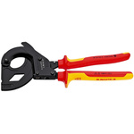 Knipex 95 36A VDE/1000V Insulated Ratchet Cable Cutters