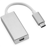 Roline Male USB C to Female Mini DisplayPort Adapter, 100mm, USB 3.1