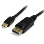 Startech 4K Mini DisplayPort to DisplayPort Cable, Male to Male - 3m