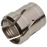 Lemo Silver Brass Round Cable Grommet for Maximum of 9.7 mm Cable Dia.