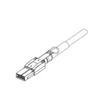 Null Modem Cable 1m 84, Ways Male to Male, InfiniBand 12x to InfiniBand 12x