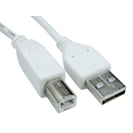 RS PRO Male USB A to Male USB B USB Cable, 0.8m, USB 2.0