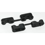 HellermannTyton Black Nylon 66 Round Cable Grommet for 7.5 → 8.5mm Cable Dia.