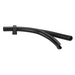 Flexicon FPADS PVC Coated Nylon Flexible Conduit Black 13.9mm x 50m 13.9mm