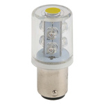 RS PRO Yellow Steady Effect Lamp, 24 V ac/dc, LED Bulb