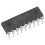 Microchip 8-Channel I/O Expander I2C, Serial 18-Pin PDIP, MCP23008-E/P