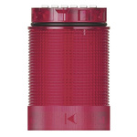 Werma KombiSIGN 40 Series Red Flashing Effect Beacon Tower, 24 V dc, LED Bulb, DC, IP66