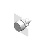 EAO 04 Series Panel Mount Buzzer, 24 V dc, DC
