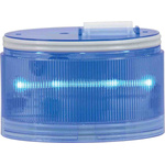 RS PRO Blue Multiple Effect Flashing Light Element, 24 V ac/dc, 240 V ac, LED Bulb, AC, DC, IP66