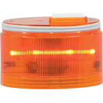 RS PRO Amber Multiple Effect Flashing Light Element, 24 V ac/dc, 240 V ac, LED Bulb, AC, DC, IP66