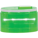 RS PRO Green Multiple Effect Flashing Light Element, 24 V ac/dc, 240 V ac, LED Bulb, AC, DC, IP66