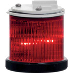 RS PRO Red Multiple Effect Beacon Unit, 240 V ac, LED Bulb, AC, IP66