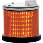 RS PRO Amber Steady Effect Steady Light Element, 24 V ac/dc, LED Bulb, AC, DC, IP66