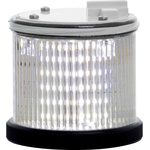 RS PRO Clear Multiple Effect Beacon Unit, 110 V ac, LED Bulb, AC, IP66