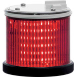 RS PRO Red Multiple Effect Beacon Unit, 240 V ac, LED Bulb, AC, IP66