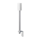 Patlite LR5 Series White Mounting Base with Tube, 24 V dc, LED Bulb, DC